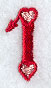 Valentine number 1 - 5 inch