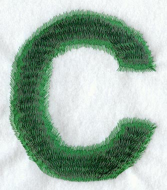 Plush Letter C - 5 inch