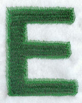 Plush Letter E - 5 inch