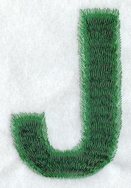 Plush Letter J - 5 inch