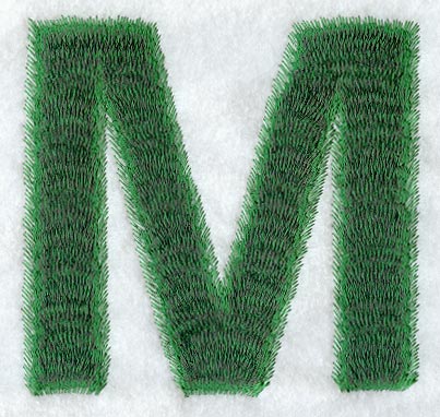 Plush Letter M - 5 inch