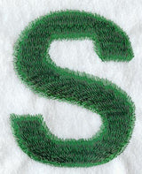 Plush Letter S - 5 inch
