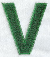 Plush Letter V - 5 inch