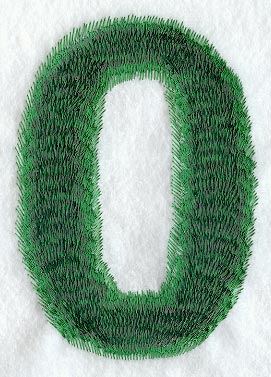 Plush Number 0 - 5 inch