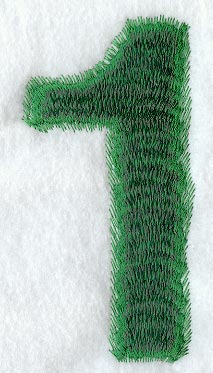 Plush Number 1 - 5 inch