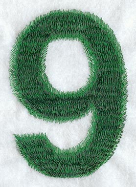 Plush Number 9 - 5 inch