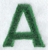 Plush Letter A - 5 inch
