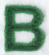 Plush Letter B - 5 inch