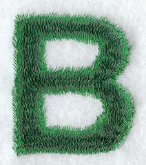 Plush Letter B - 5 inch