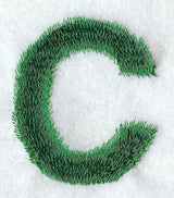 Plush Letter C - 5 inch