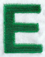 Plush Letter E - 5 inch