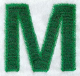 Plush Letter M - 5 inch