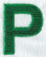 Plush Letter P - 5 inch
