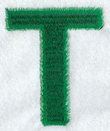 Plush Letter T - 5 inch