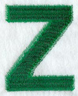 Plush Letter Z - 5 inch