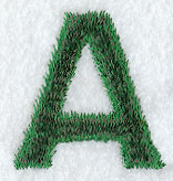 Plush Letter A - 5 inch