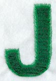 Plush Letter J - 5 inch