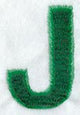 Plush Letter J - 5 inch