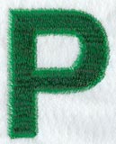 Plush Letter P - 5 inch