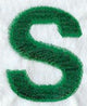 Plush Letter S - 5 inch