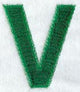 Plush Letter V - 5 inch