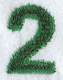 Plush Number 2 - 5 inch