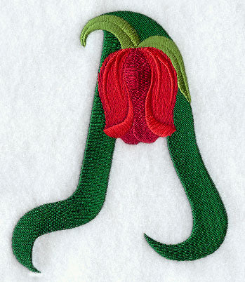Tulip Letter A - 5 inch
