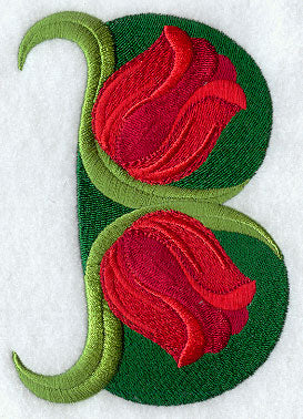 Tulip Letter B - 5 inch