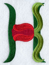 Tulip Letter H - 5 inch