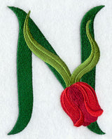 Tulip Letter N - 5 inch