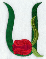Tulip Letter U - 5 inch