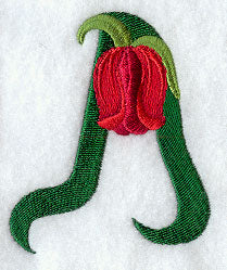 Tulip Letter A - 5 inch