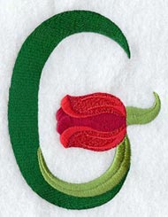 Tulip Letter G - 5 inch