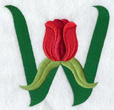 Tulip Letter W- 5 inch