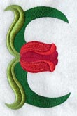 Tulip Letter E - 5 inch