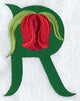 Tulip Letter R - 5 inch