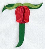 Tulip Letter T - 5 inch
