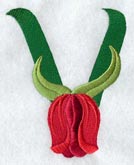 Tulip Letter V - 5 inch