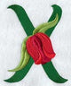 Tulip Letter X - 5 inch