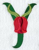 Tulip Letter Y - 5 inch