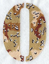 Camouflage Number 0 - 5 inch