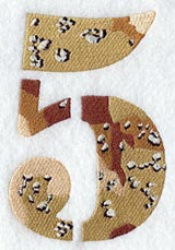 Camouflage Number 5 - 5 inch