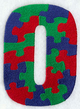 Puzzle Number 0 - 5 inch