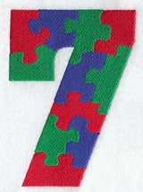 Puzzle Number 7 - 5 inch