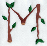 Branch Letter M - 5 inch