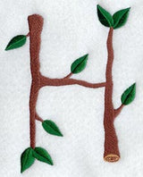 Branch Letter H - 5 inch