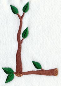 Branch Letter L - 5 inch