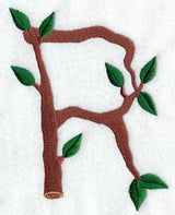 Branch Letter R - 5 inch