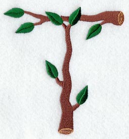 Branch Letter T - 5 inch