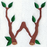 Branch Letter W - 5 inch